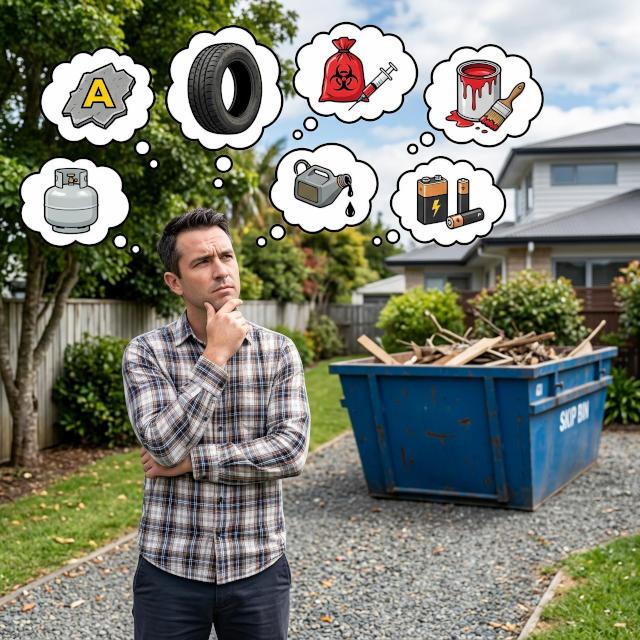 Banned Materials: What You Cannot Throw in a Skip Bin