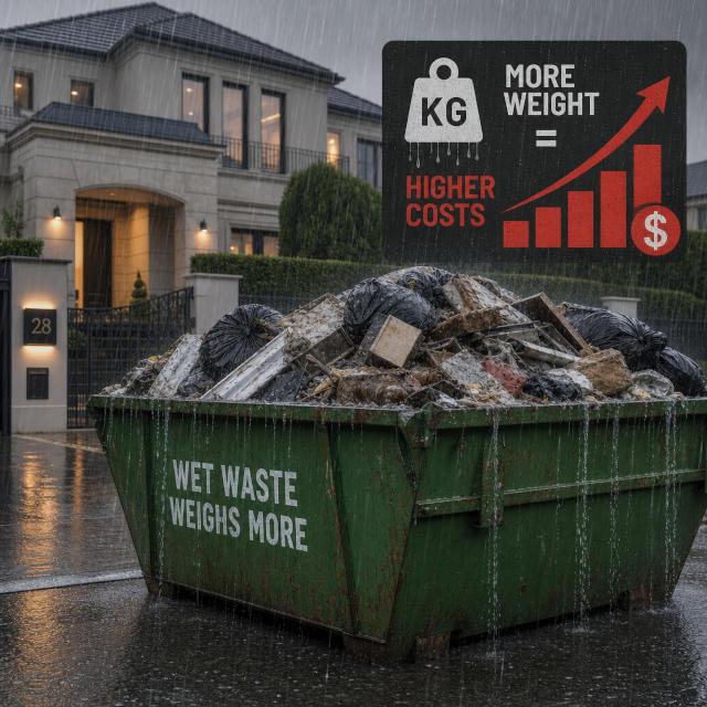 How Rain-Soaked Rubbish Increases Costs